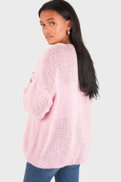 “Keep me warm" vest baby pink
