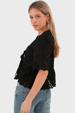 “Lily" blouse black
