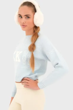 "Apres ski" sweater blue