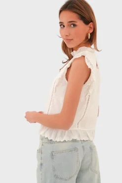 "Beloved" blouse white