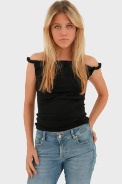 "Classy" top black