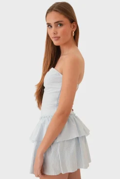 "Coco" dress light blue