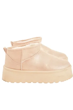 "Comfy" boots gold