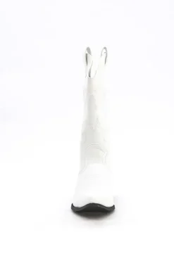 "Cowboy" boots white