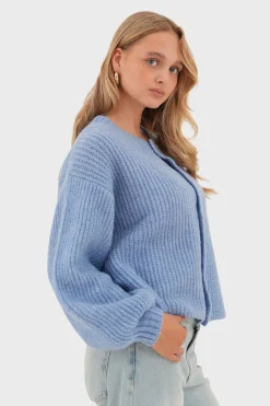 "Darling" vest blue