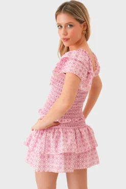 "Fiji" ruffle top
