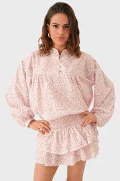 "Florence" blouse pink