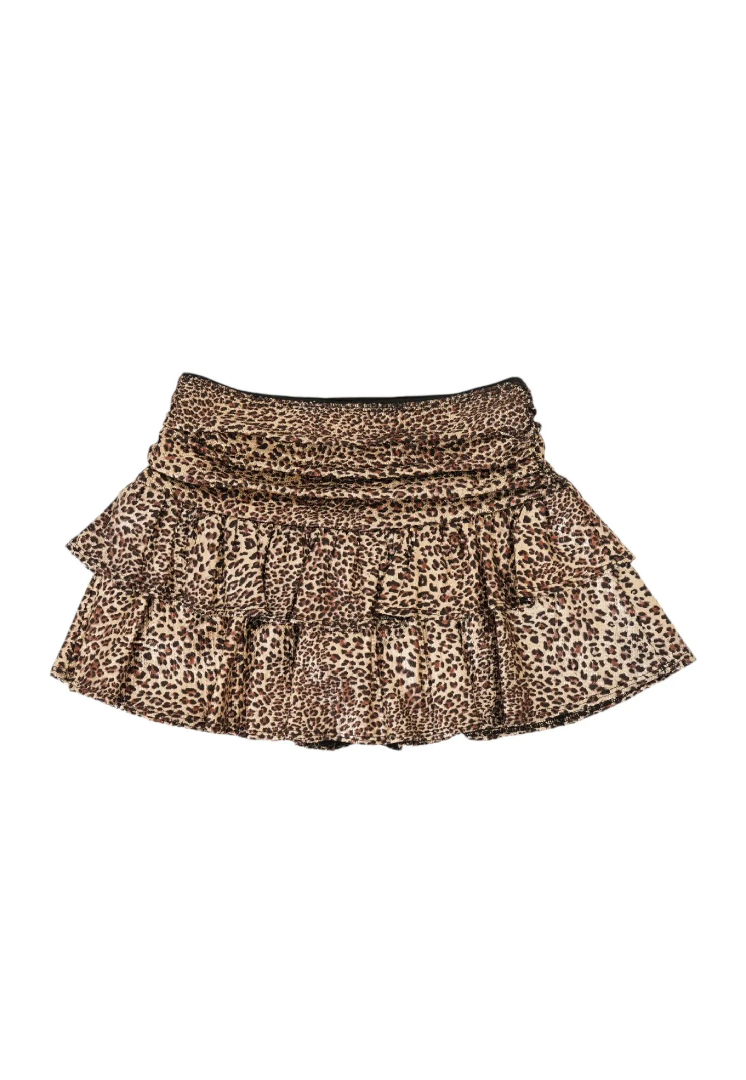 "Glitter leopard" skirt