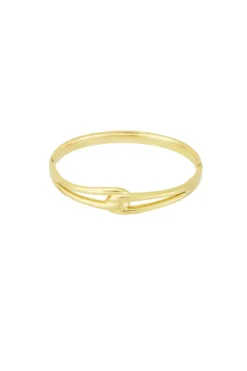 "Golden" bangle bracelet