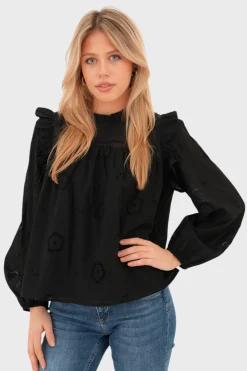 "Hope" blouse black