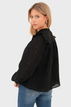 "Hope" blouse black