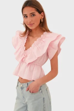"June" blouse light pink