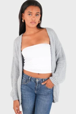 "Keep me warm" vest light grey
