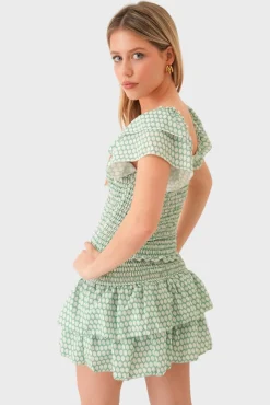 "Lagos" ruffle top