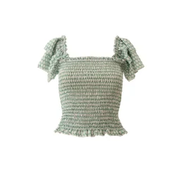 "Lagos" ruffle top
