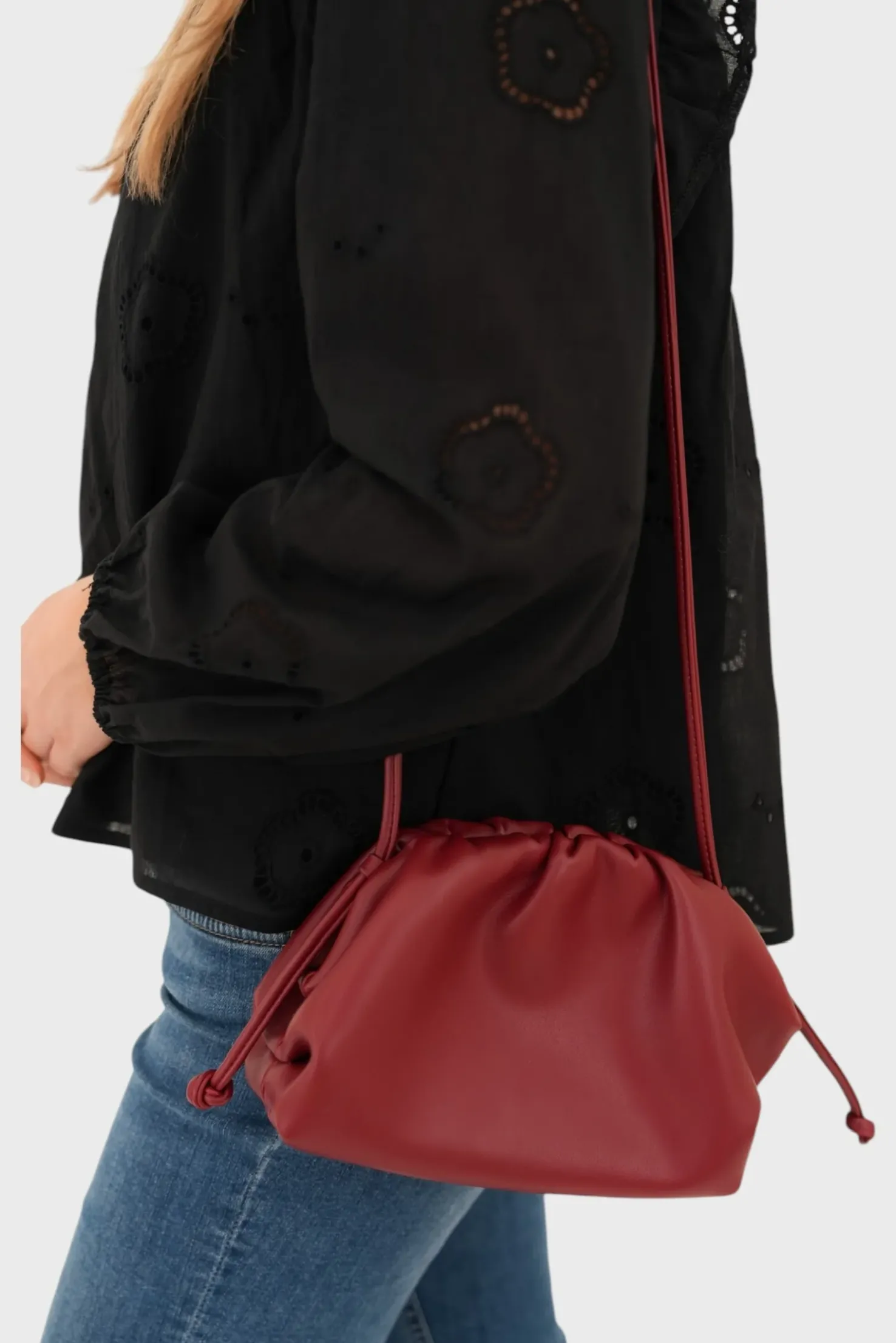 "Lucy" bag red