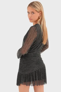"Night fever" dress black