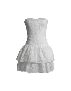 "Night out" dress white