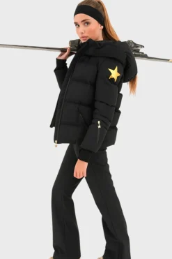 "Snowfall" ski pants black