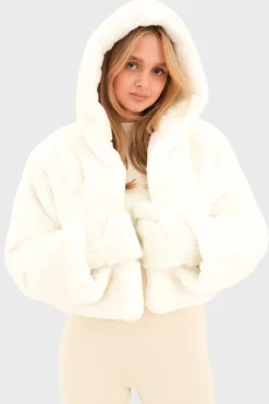 "Snowflake" jacket white