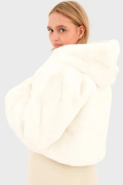 "Snowflake" jacket white