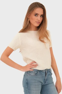 "Stella" sweater white