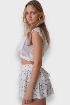 "Sunshine" blouse white